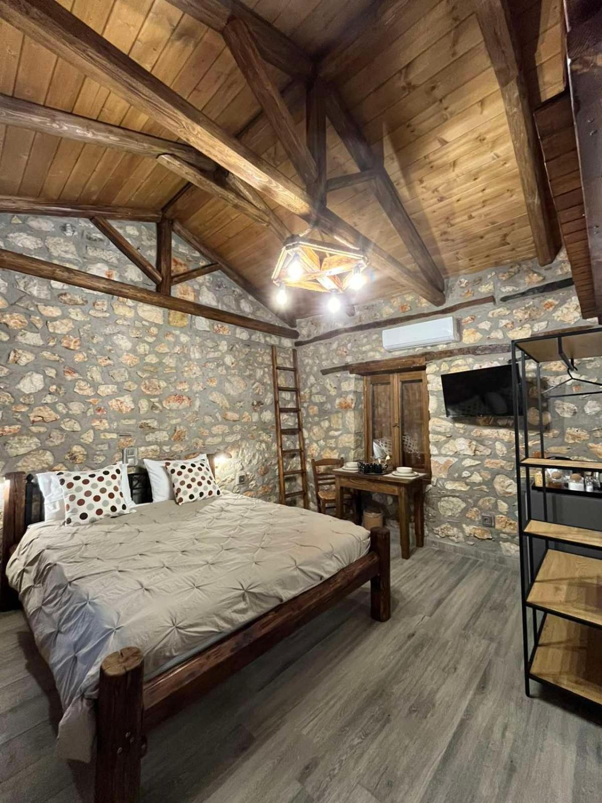 Traditional Stone Guesthouse Agios Ioannis  Ngoại thất bức ảnh